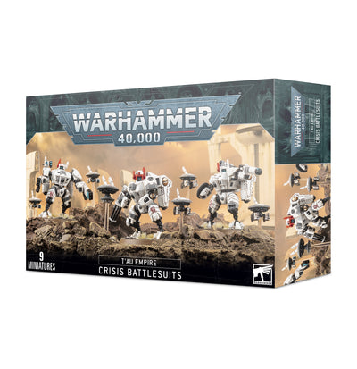 Warhammer 40,000: T'au Empire - XV8 Crisis Battlesuit Team