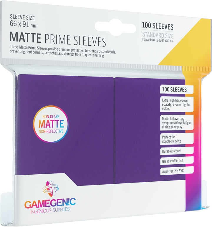 GameGenic Matte Prime Sleeves