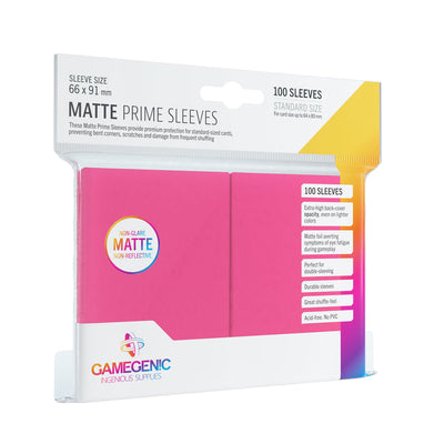 GameGenic Matte Prime Sleeves