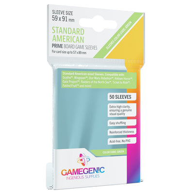 Gamegenic: Standard American Board Game Sleeves