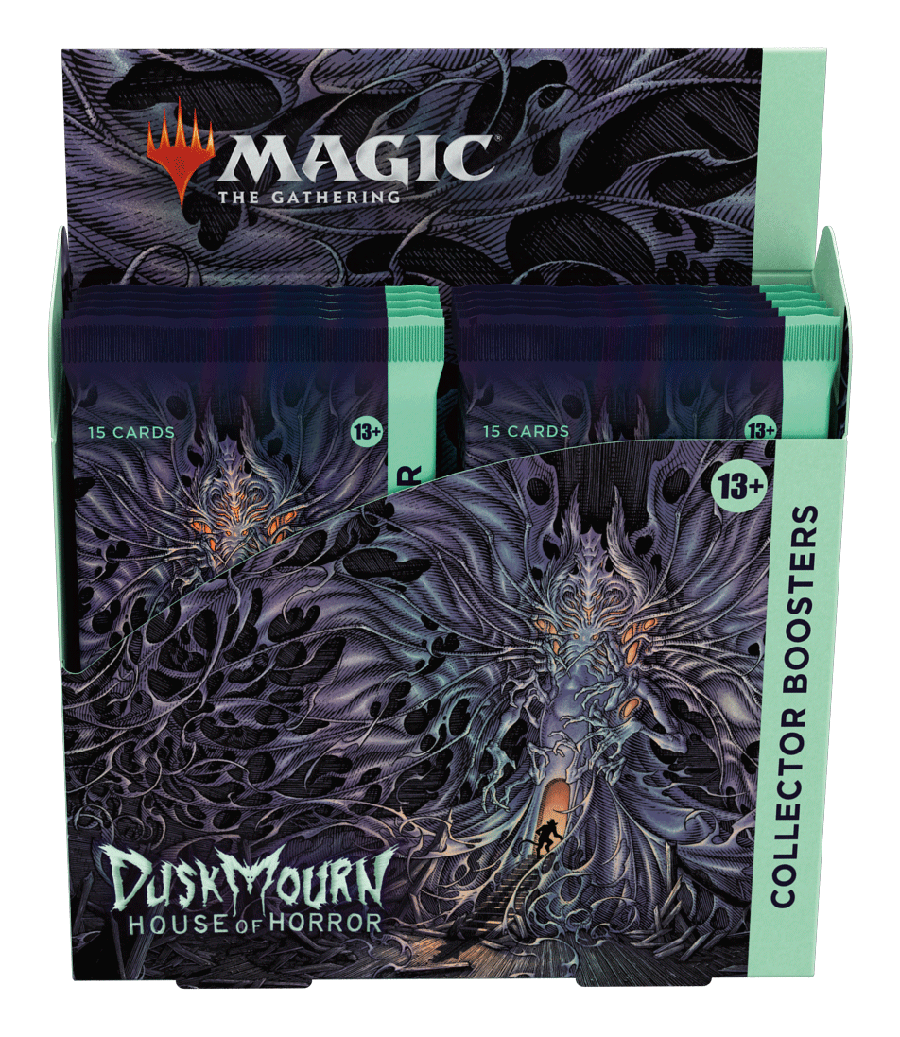 Magic: The Gathering Duskmourn: House of Horror Collector Booster Box - 12 Packs