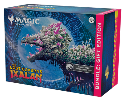 Magic: The Gathering The Lost Caverns of Ixalan Bundle: Gift Edition - 8 Set Boosters, 1 Collector Booster + Accessories