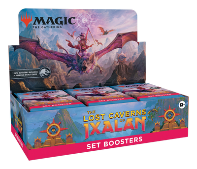 Magic: The Gathering The Lost Caverns of Ixalan Set Booster Box - 30 Packs + 1 Box Topper Card (361 Magic Cards)