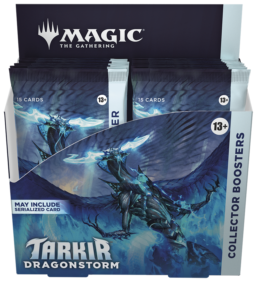 Magic: The Gathering Tarkir: Dragonstorm - Collector Booster Box (12 Packs)