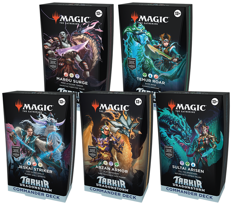 Magic: The Gathering Tarkir: Dragonstorm Commander Decks