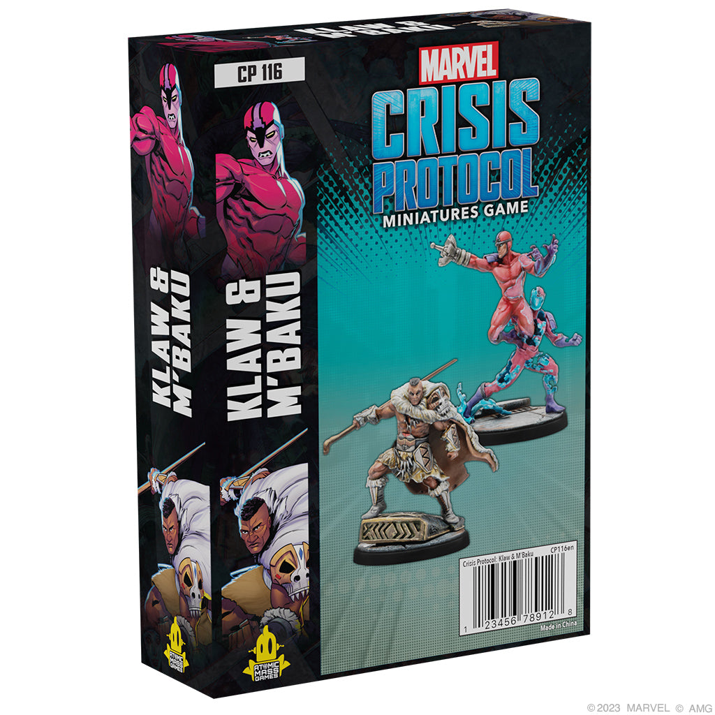 Marvel: Crisis Protocol  - Klaw & M’Baku