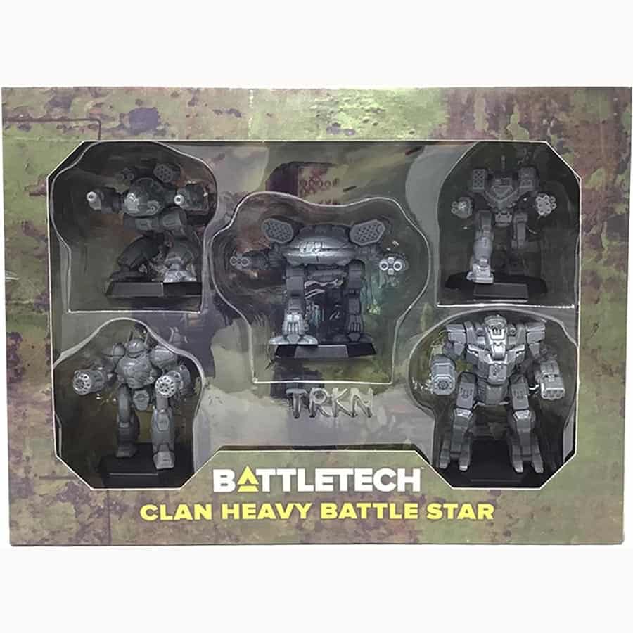 Battletech: Miniature Force Pack - Clan Heavy Battle Star