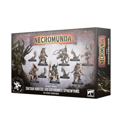 Necromunda: Ash Wastes Nomads - Sha’Dar Hunters & Arthromite Spinewyrms