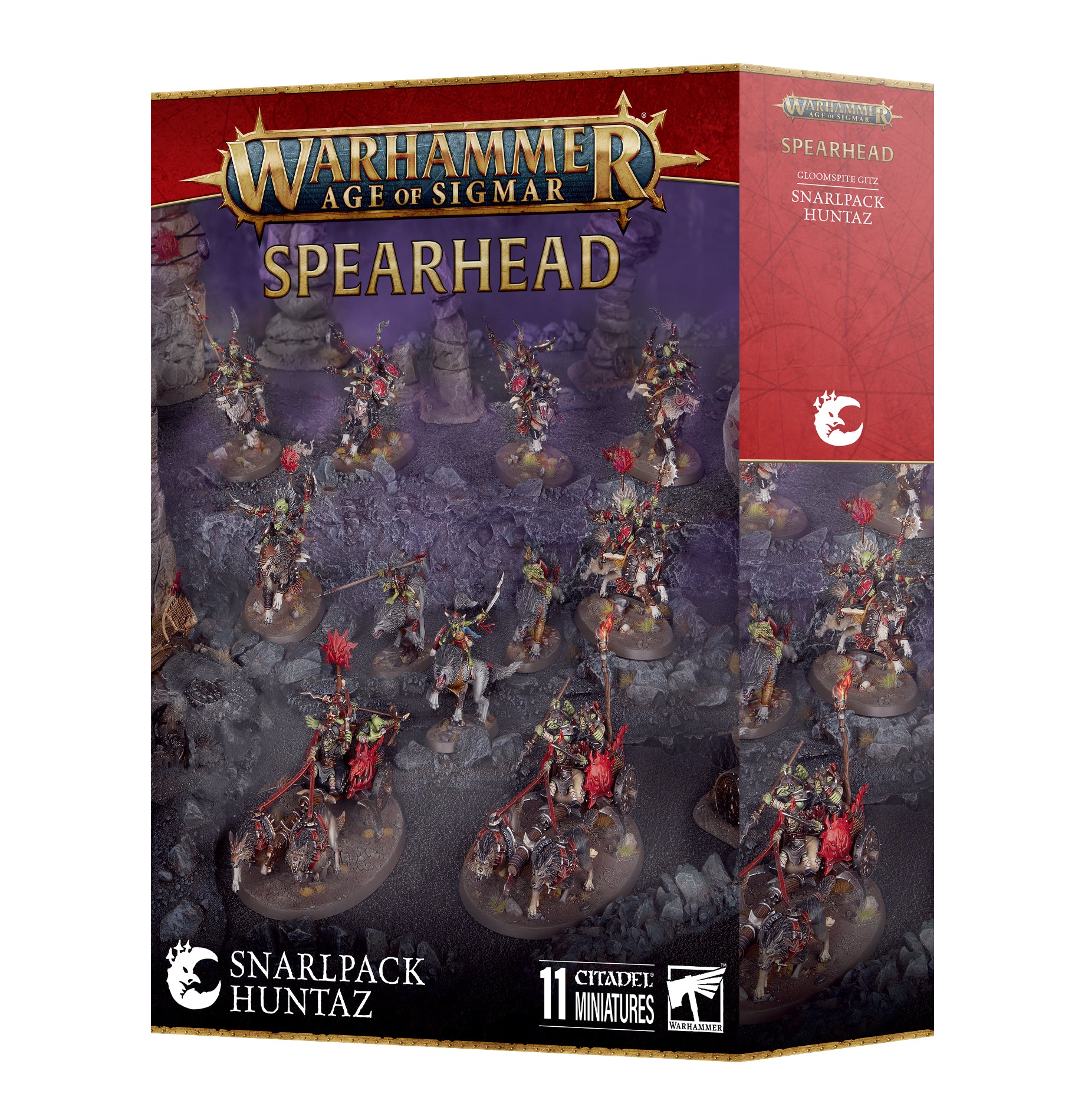 Spearhead: Gloomspite Gitz - Snarlpack Huntaz – TC Paint Ball & War Room