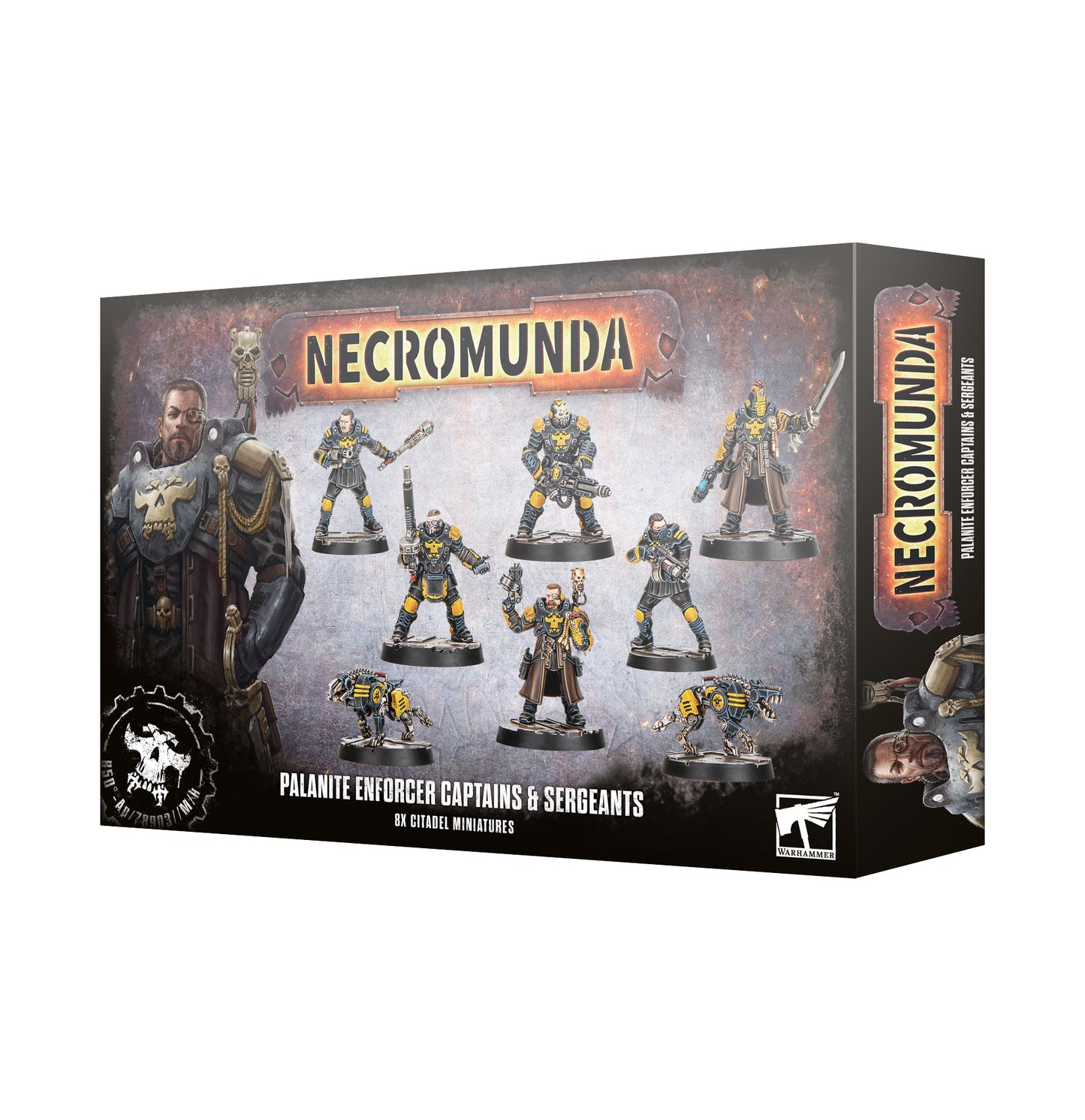 Necromunda: Palanite Enforcer Captains & Sargeants