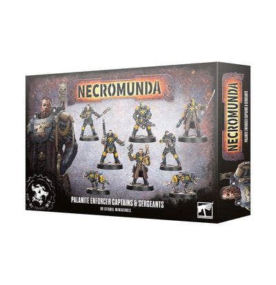 Necromunda: Palanite Enforcer Captains & Sargeants