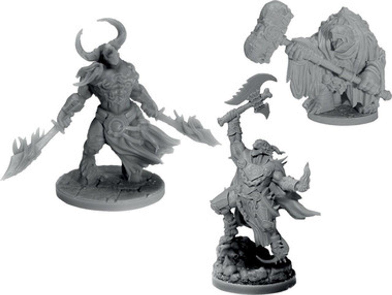 Dungeons & Dragons Miniatures: Collector's Series - Arkhan the Cruel & The Dark Order