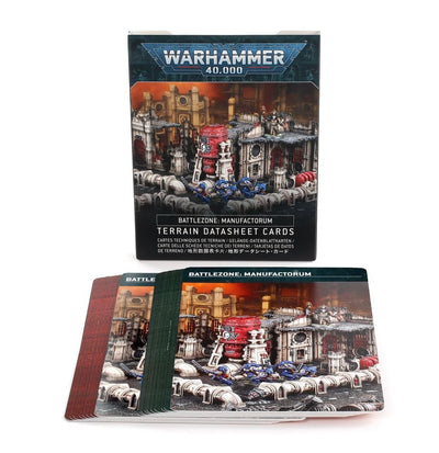 Fichas técnicas de terreno de Warhammer 40,000 Battlezone: Manufactorum
