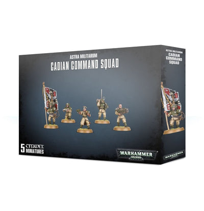 Warhammer 40,000: Astra Militarum -  Cadian Command Squad