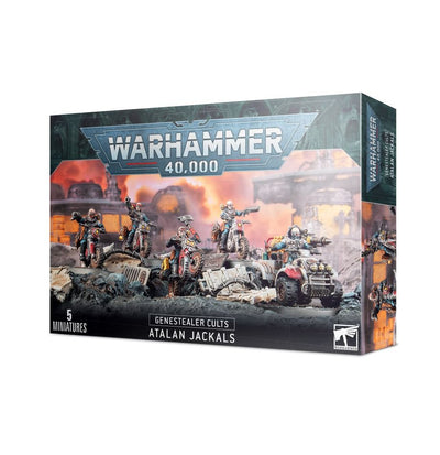 Warhammer 40,000: Genestealer Cults- Caja nueva de Atalan Jackals