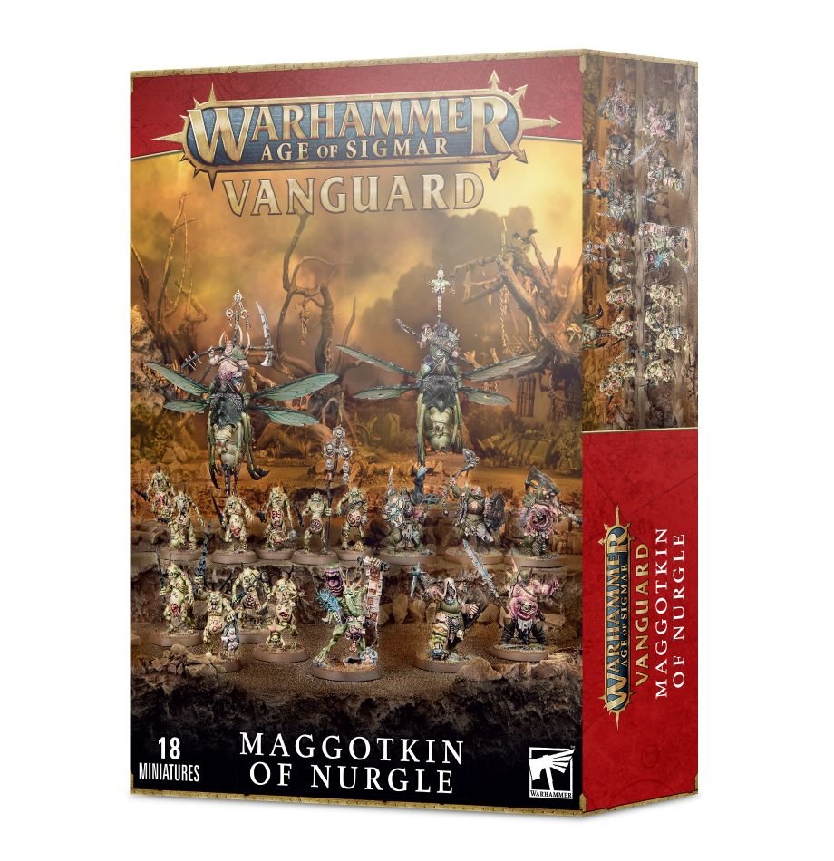 Warhammer Age of Sigmar: Vanguard Maggotkin of Nurgle