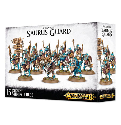 Warhammer Age of Sigmar: Seraphon- Saurus Guard