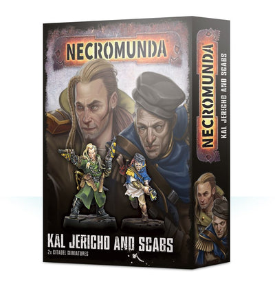 Necromunda Kal Jericho and Scabs