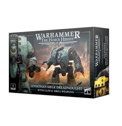 Warhammer: The Horus Heresy- Leviathan Siege Dreadnought con armas de garra y taladro