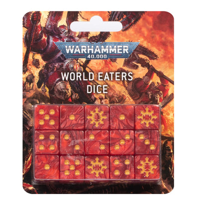 Warhammer 40,000: World Eaters Dice Set