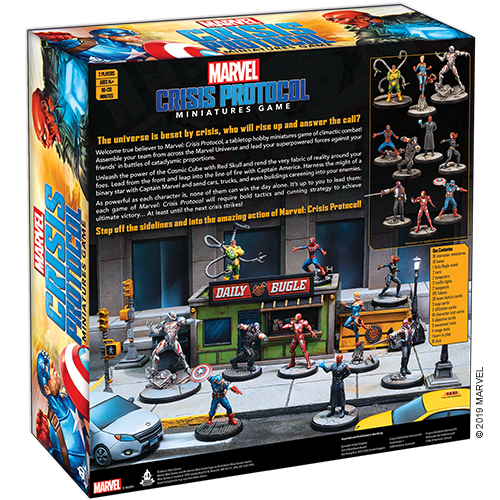 Marvel: Crisis Protocol - Conjunto básico del juego de miniaturas