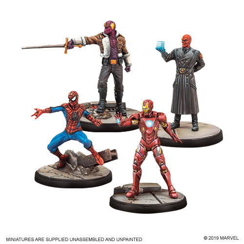 Marvel: Crisis Protocol - Conjunto básico del juego de miniaturas