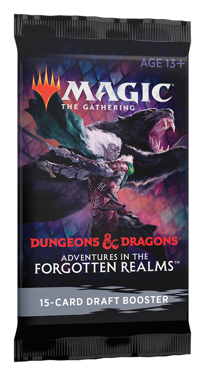 Magic: The Gathering Adventures in the Forgotten Realms Draft Booster  | 15 Magic Cards
