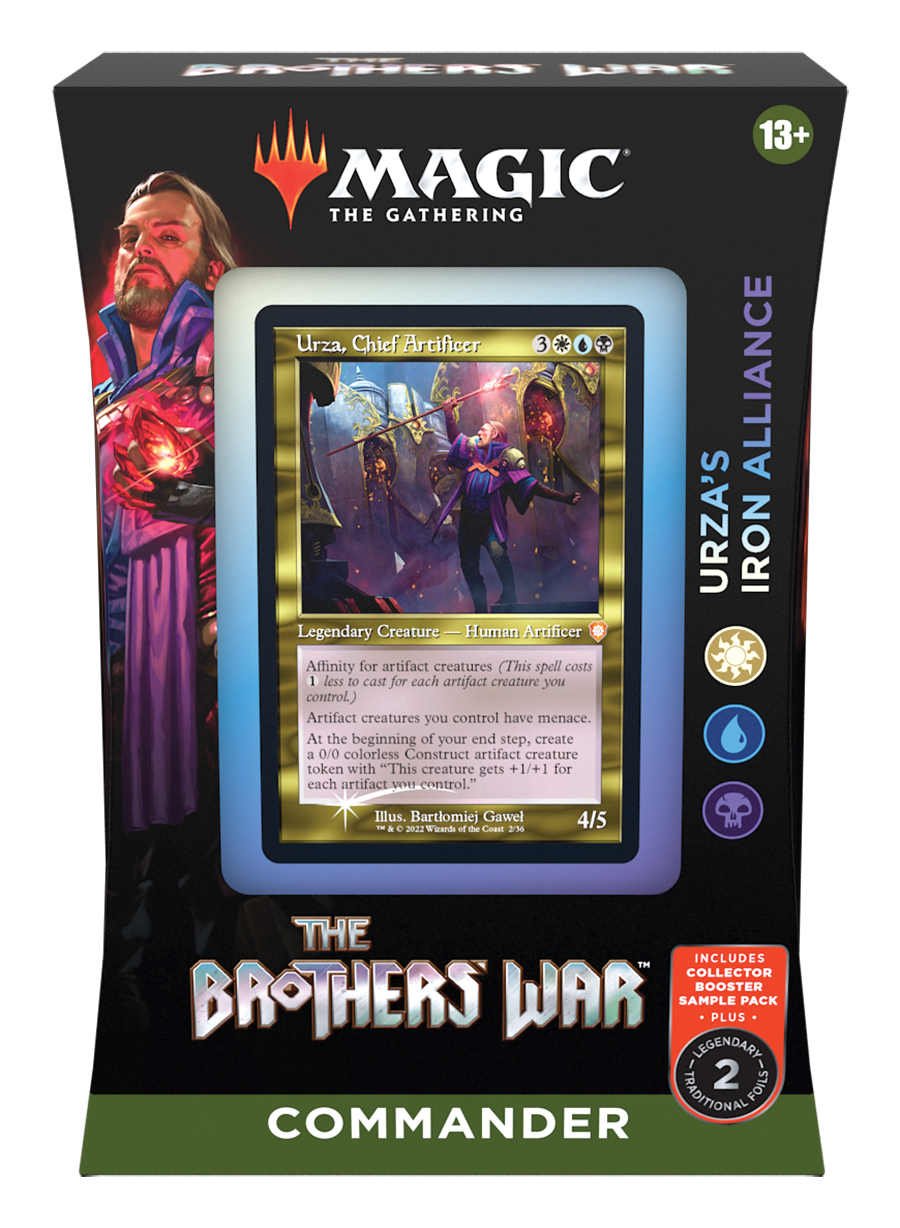 Magic: The Gathering - Cubiertas de The Brother's War Commander