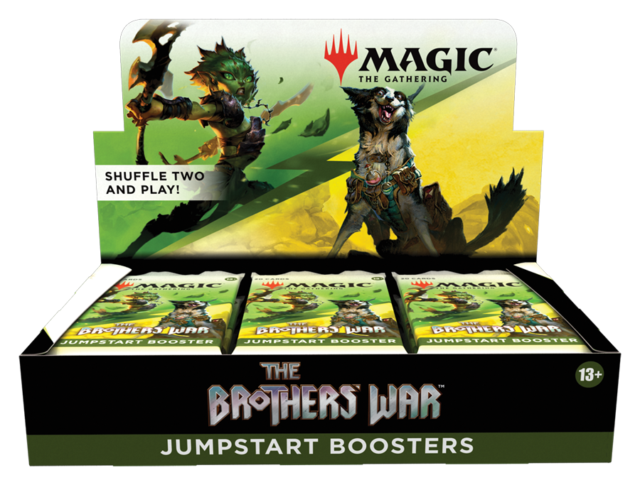 Magic: The Gathering The Brothers’ War Jumpstart Booster Box | 18 Packs (360 Magic Cards)