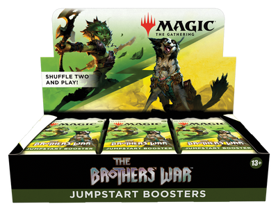 Magic: The Gathering The Brothers’ War Jumpstart Booster Box | 18 Packs (360 Magic Cards)