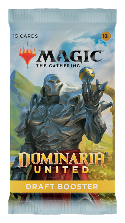 Magic: The Gathering Dominaria United Draft Booster | 15 Magic Cards