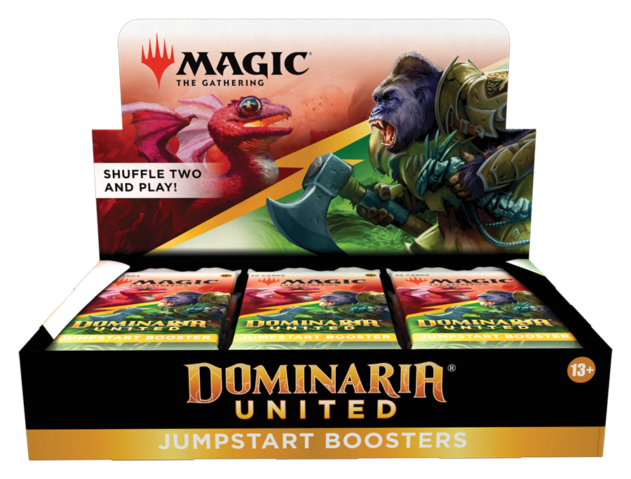 Magic: The Gathering Dominaria United Jumpstart Booster Box | 18 Packs (360 Magic Cards)