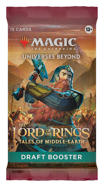 Magic: The Gathering The Lord of the Rings: Tales of Middle-earth Draft Booster | 15 Magic Cards