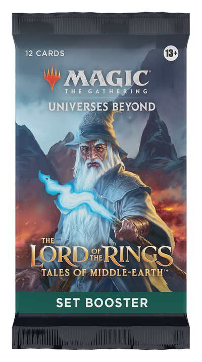 Magic: The Gathering The Lord of the Rings: Tales of Middle-earth Set Booster | 12 Magic Cards