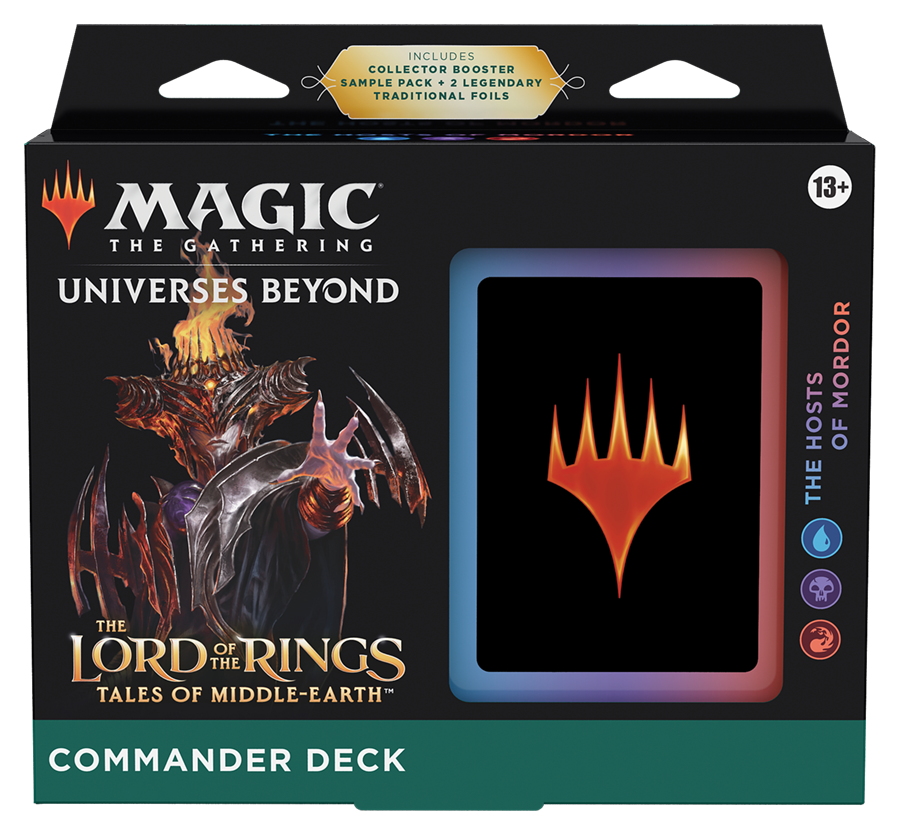 Magic The Gathering: The Lord of The Rings: Tales of Middle-earth Commander Deck Magic The Gathering: The Lord of The Rings: Tales of Middle-earth Commander Deck