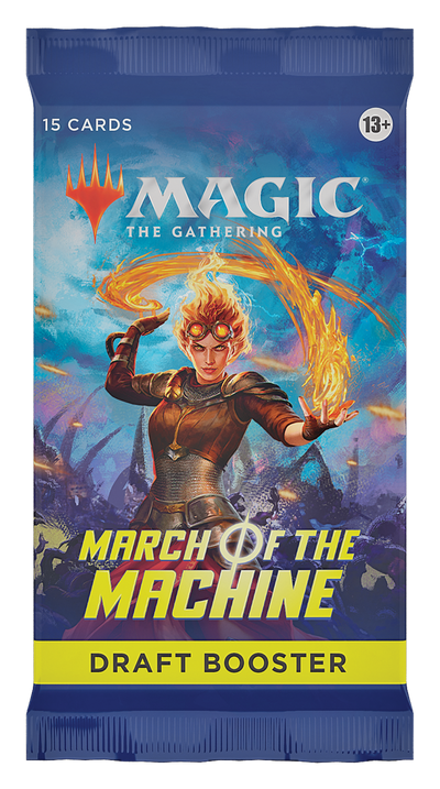 Magic: The Gathering March of the Machine Draft Booster | 15 Magic Cards