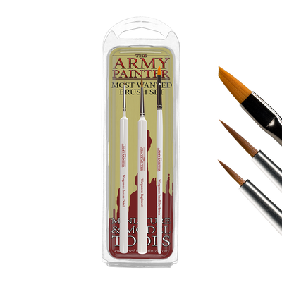 Brush Set (3ct) Army Painter Starter — Twenty Sided Store