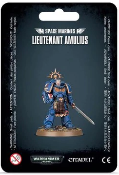 Warhammer 40,000: Space Marines- Lieutenant Amulius – TC Paint Ball ...