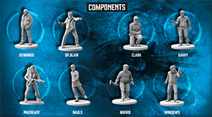 The Thing Human Miniatures Set