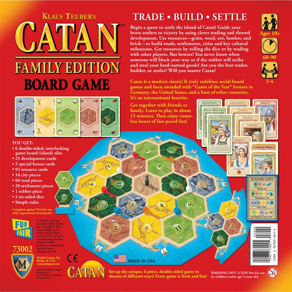 Edición Familiar Catan