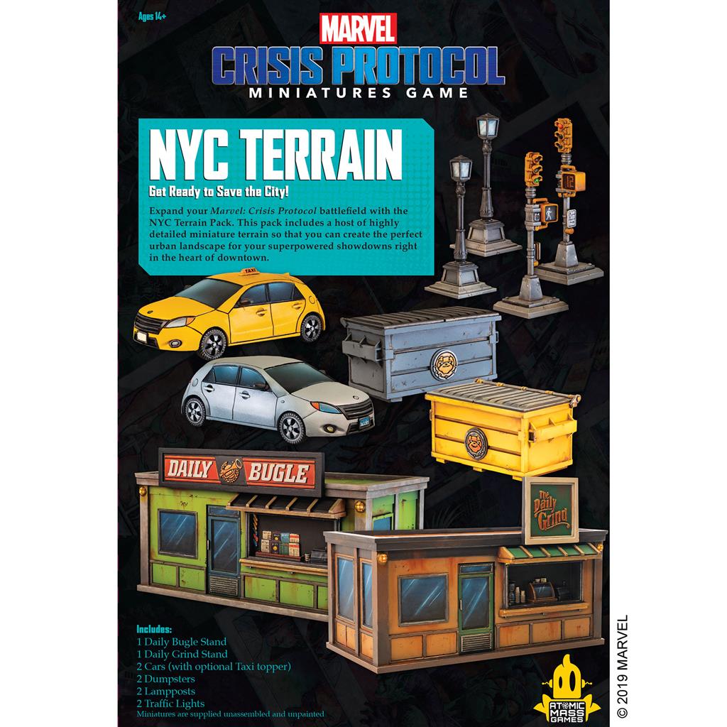 Marvel Crisis Protocol: NYC Terrain Expansion