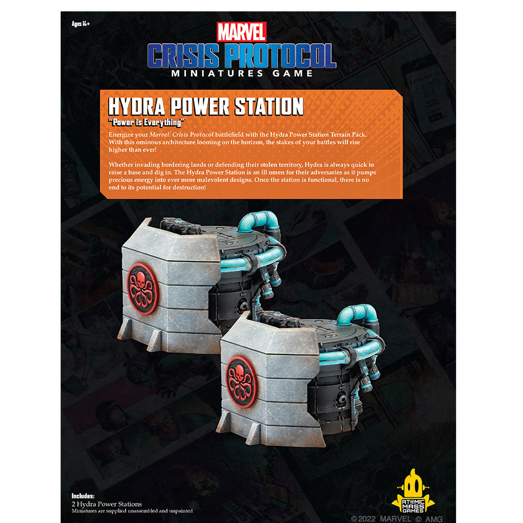 Central eléctrica de Marvel Crisis Protocol Hydra