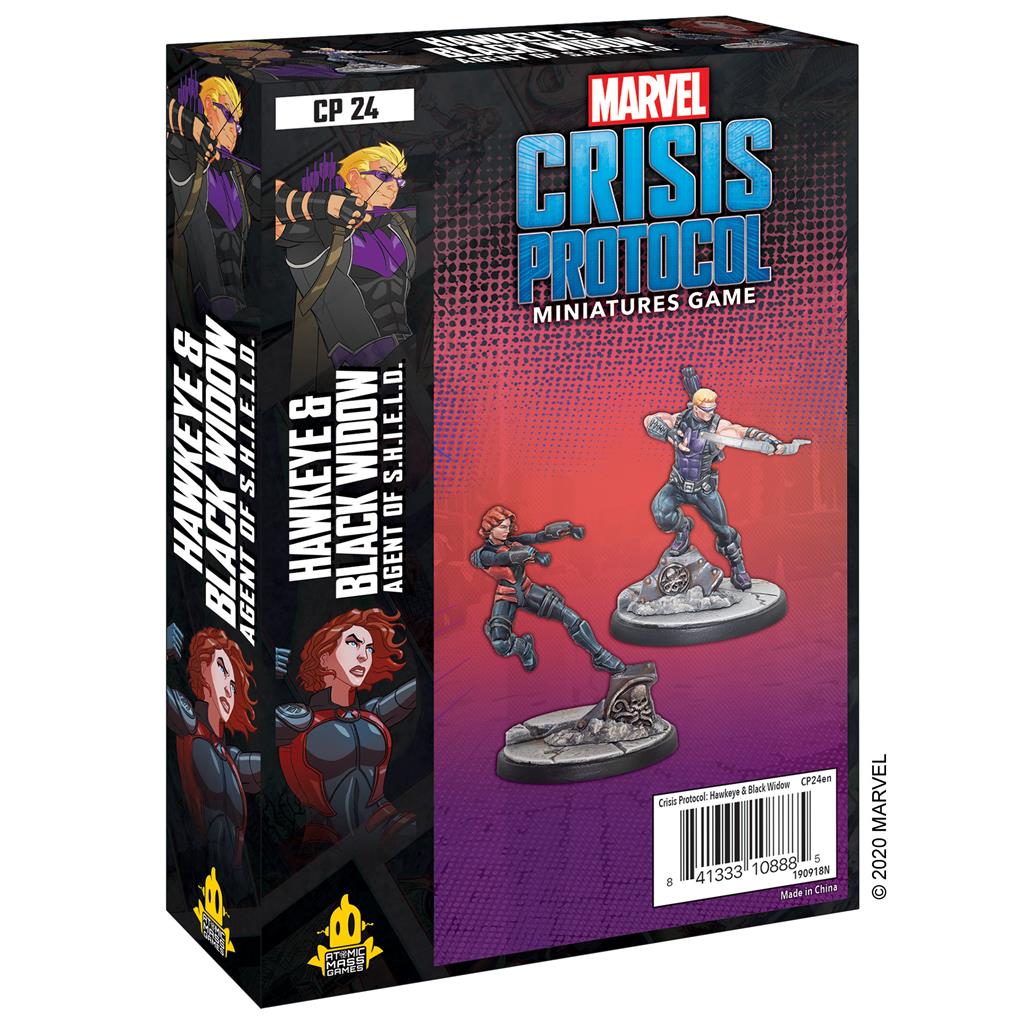 Marvel Crisis Protocol: Hawkeye and Black Widow