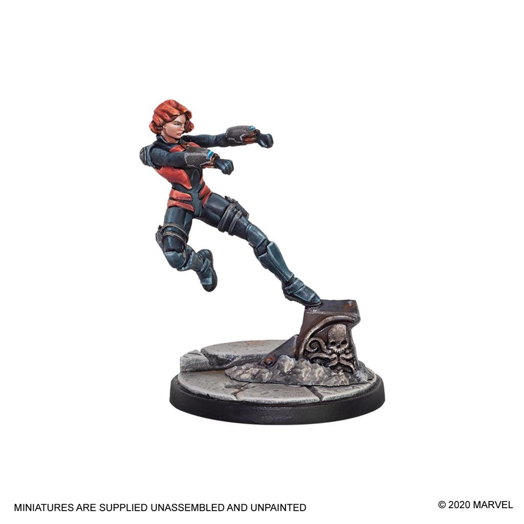 Marvel Crisis popular Protocol Hawkeye and Black Widow pro painted made to order