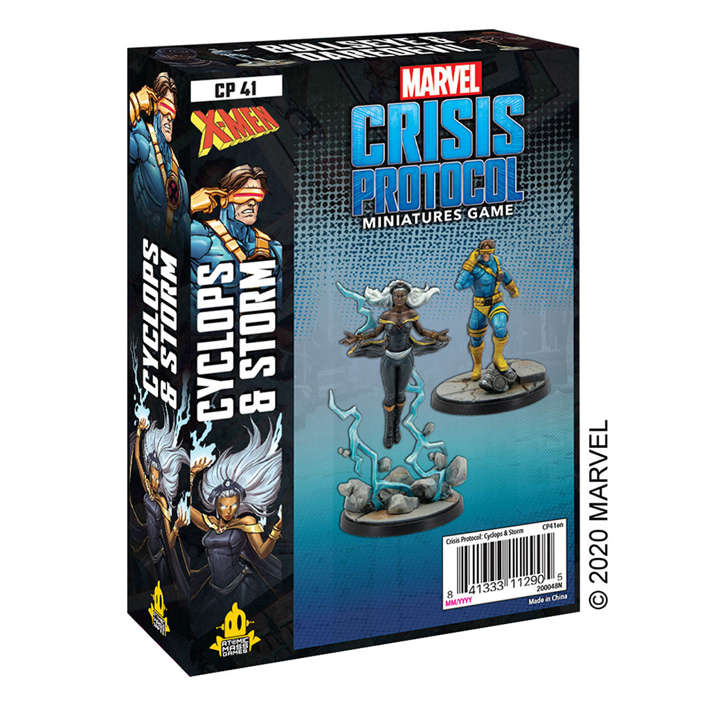 Marvel Crisis Protocol: Cyclops and Storm