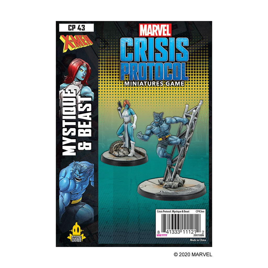 Marvel Crisis Protocol: Mystique and Beast