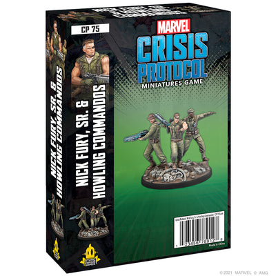 Marvel: Crisis Protocol - Nick Fury, Sr. &amp; Howling Commandos