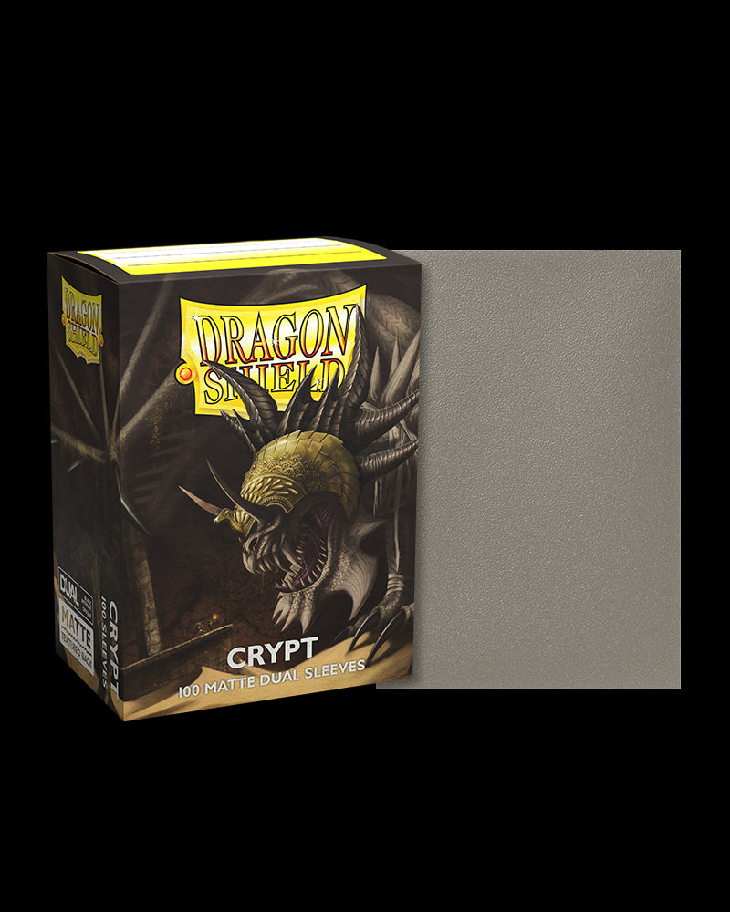 Dragon Shield - 63mm X 88mm Standard Dual Matte - Crypt 100 ct