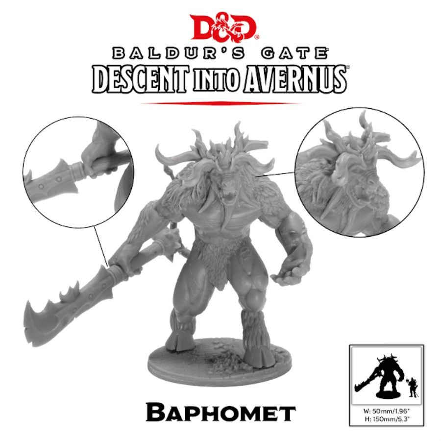 Baldur's Gate: Descent into Avernus Miniatures - Baphomet