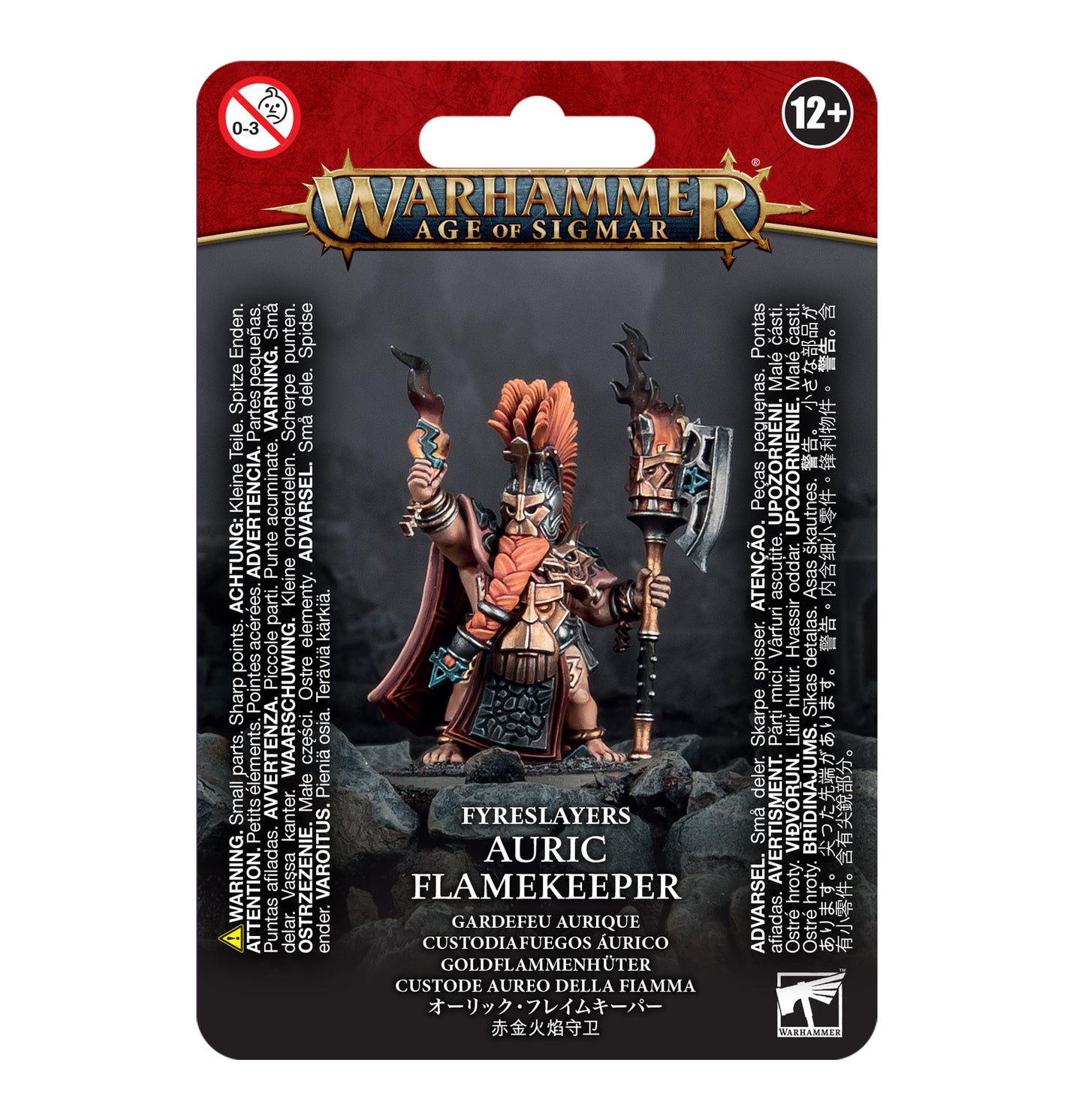 Warhammer Age Of Sigmar -Fyreslayers- Auric Flamekeeper